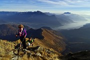 In vetta al panoramico Monte Duria (2264 m) il 22 dic. 2015 - FOTOGALLERY